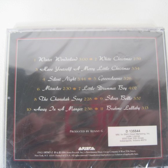 Lot Of 2 Christmas CDs (Kenny G: Miracles) (David Lanz: Christmas Eve) - Picture 4 of 6